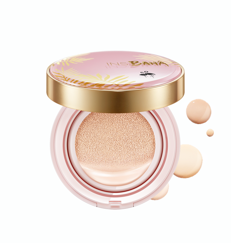 雀魂印彩巴哈光感雪肌气垫CC霜